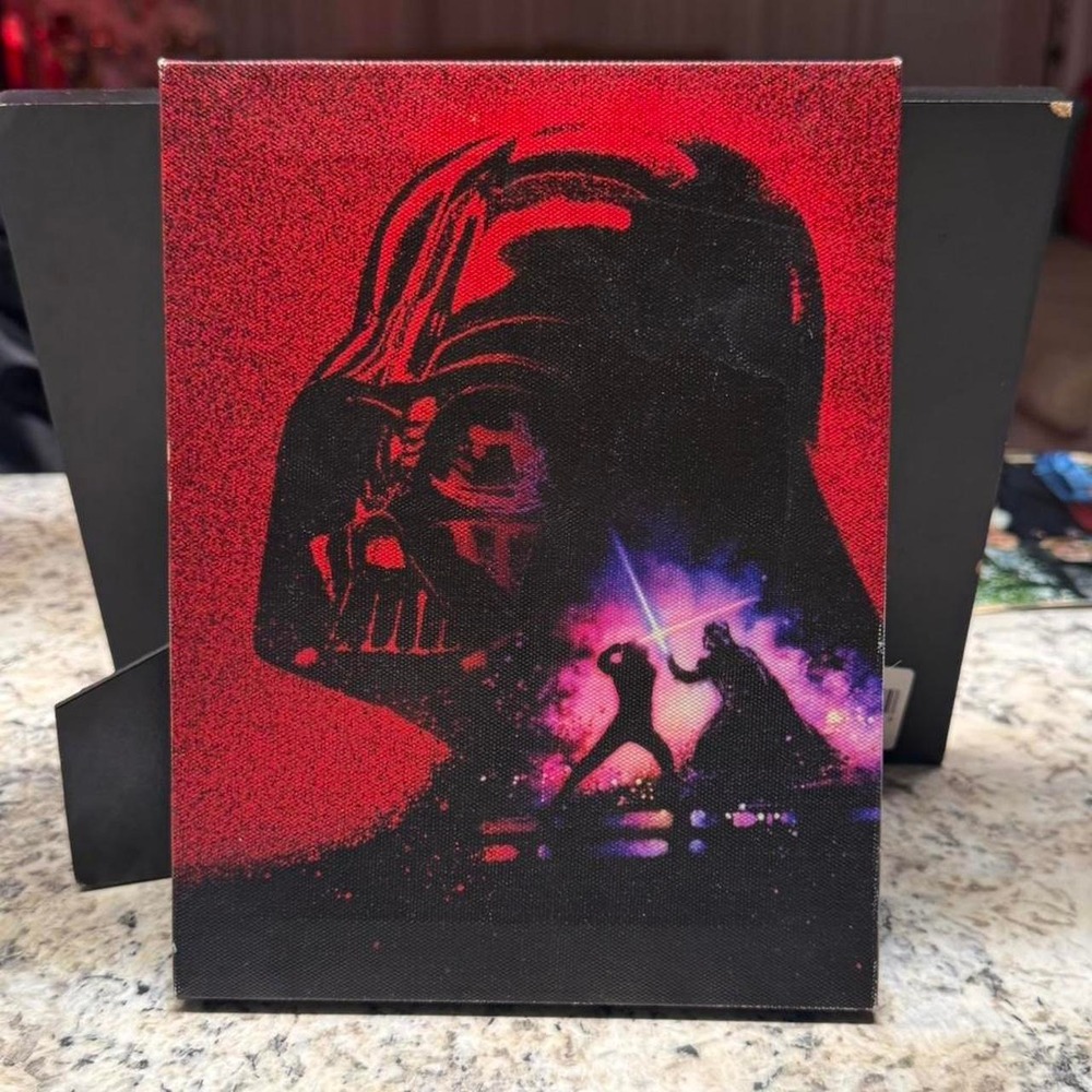 Star Wars Darth Vader vs. Luke Skywalker 6.5x8.5 canvas print